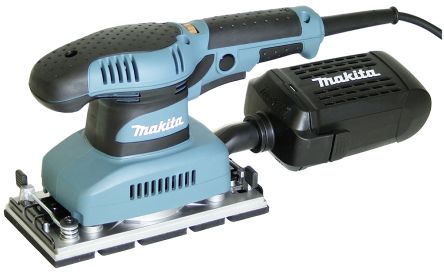 Makita Levigatrice Orbitale BO3711, Con Filo, Tipo C - Spina Euro