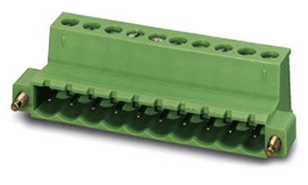 Phoenix Contact 5.08mm Pitch 5 Way Pluggable Terminal Block, Inverted Plug, Cable Mount, Screw Termination