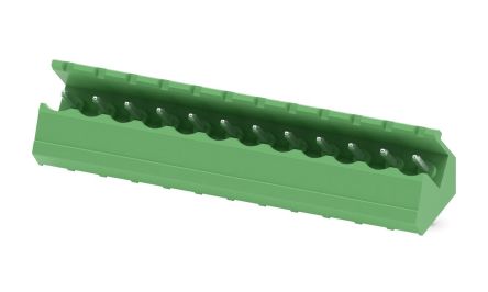 Phoenix Contact, 5.0mm Pitch, SMSTB 2.5/12-G, 12 Way, Pluggable Terminal Block, Header, Solder Termination, 1769337