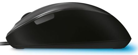 Microsoft Maus Verdrahtet USB Kompakt Bluetrack™-Technologie 5 Tasten Schwarz