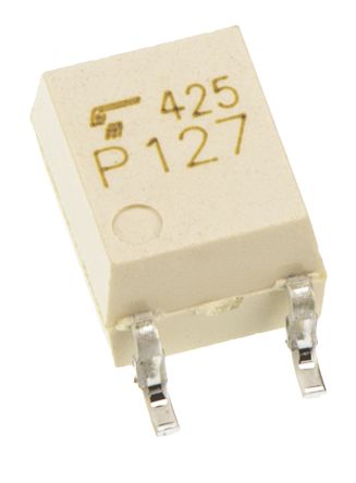 Toshiba TLP 185 SMD Optokoppler DC-In / Phototransistor-Out, 4-Pin SO6, Isolation 3750 V Eff.