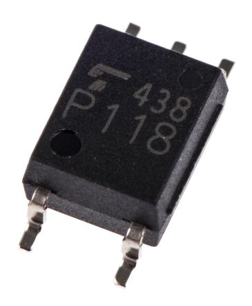 Toshiba TLP 104 SMD Optokoppler / Foto-IC-Out, 5-Pin SO6, Isolation 3750 V Eff.