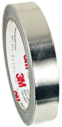 3M T117 Metallband Aluminiumband Leitend, Stärke 0.05mm, 15mm X 16m, -40°C Bis +130°C, Haftung 3,8 N/cm