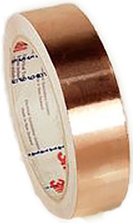 3M 1181 Metallband Kupferband Leitend, Stärke 0.04mm, 15mm X 16m, -40°C Bis +130°C, Haftung 3,8 N/cm