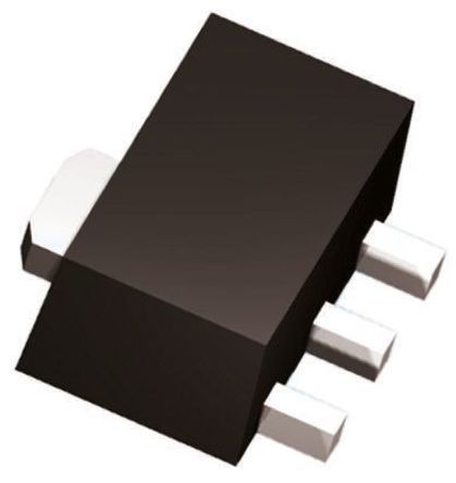 DiodesZetex 2DC4672-13 SMD, NPN Transistor 50 V / 3 A 1 MHz, SOT-89 3-Pin