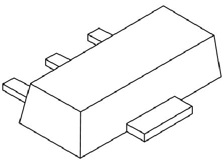 DiodesZetex MOSFET, Canale N, 180 MΩ, 3,3 A, SOT-89, Montaggio Superficiale
