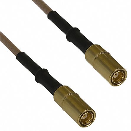 Cinch Connectors RG316 Koaxialkabel Konfektioniert, 50 Ω, 304.8mm, SMB / SMB
