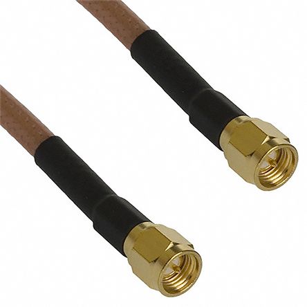 Cinch Connectors RG142 Koaxialkabel Konfektioniert, 50 Ω, 304.8mm, SMA / SMA