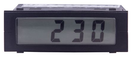 Sifam Tinsley 数字面板仪表, Beta G1系列, 测量电压, 22.2mm高切面, LCD