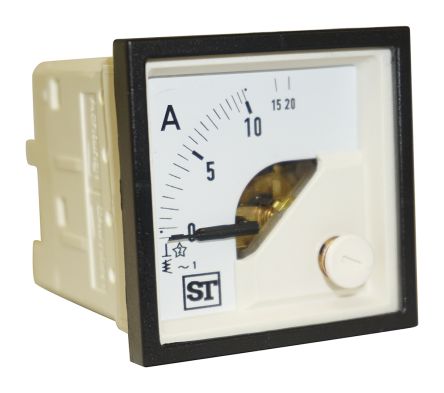 Sifam Tinsley 交流指针电流表, Sigma系列, 0 → 10A量程, 48mmx48mm切面