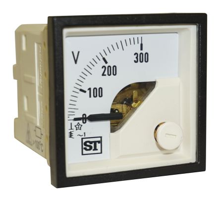 Sifam Tinsley Sigma Analoges Voltmeter AC, 45mm, 45mm, 54mm