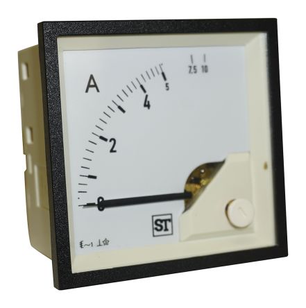 Sifam Tinsley 交流指针电流表, Sigma系列, 0 → 5A量程, 68mmx68mm切面