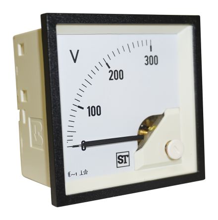 Sifam Tinsley Sigma Analoges Voltmeter AC, 68mm, 68mm, 54mm