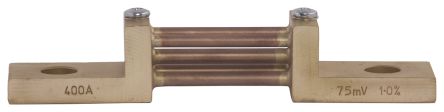 Sifam Tinsley 分流器, Kappa系列, 最大电流400 A, 电压输出75mV, 黄铜端