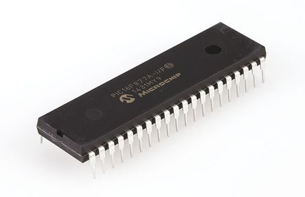 Microchip Mikrocontroller PIC16F PIC 8bit THT 14,3 KB, 256 B PDIP 40-Pin 20MHz 368 B RAM