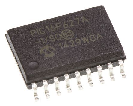 Microchip Mikrocontroller PIC16F PIC 8bit SMD 1024 X 14 Wörter, 128 B SOIC 18-Pin 20MHz 224 B RAM