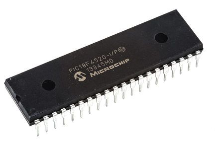 Microchip Mikrocontroller PIC18F PIC 8bit THT 32 KB, 256 B PDIP 40-Pin 40MHz 1536 KB RAM
