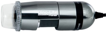 Dino-Lite AM4013MZTL USB Digital Mikroskop, Vergrößerung 10 → 90X 30fps Beleuchtet, Weiße LED, 1280 X 1024 Pixel