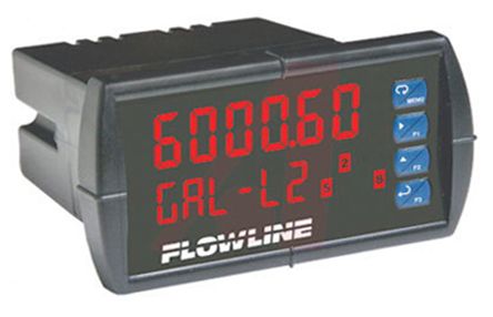Flowline Niveauregler, DIN-Schienen Montage, 85 → 265 V Ac