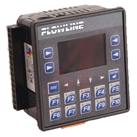 Flowline Contrôleur De Niveau LI90 4 Entrées, Rail DIN, Montage Sur Panneau, 10→30 V C.c.