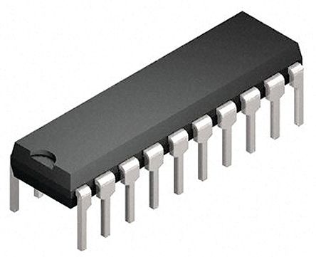 Microchip Mikrocontroller PIC24F PIC 16bit THT 4 KB PDIP 20-Pin 32MHz 512 B RAM