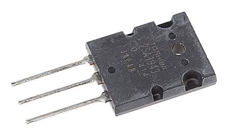 Toshiba 2SC5200-O(S1,F,S) THT, NPN Transistor 230 V / 15 A, TO-3PL 3-Pin