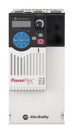 Allen Bradley PowerFlex 525, 3-Phasen Frequenzumrichter 5,5 KW, 400 V Ac / 13 A 500Hz Für Computer Im Netzwerk