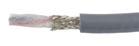 Alpha Wire Cable De Control Apantallado EcoFlex PUR De 4 Núcleos, 3.33 Mm², Ø Ext. 10.69mm, Long. 30m, 600 V, Libre De