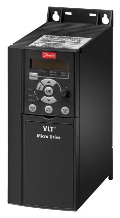 Danfoss VLT FC51, 3-Phasen Frequenzumrichter 2,2 KW, 230 V Ac / 9,6 A 0 → 200 (VVC+ Mode) Hz, 0 → 400
