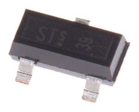 Infineon SIPMOS BSS84PH6327XTSA2 P-Kanal, SMD MOSFET 60 V / 170 MA 360 MW, 3-Pin SOT-23