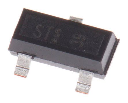 Infineon BFR106E6327HTSA1 NPN RF Bipolar Transistor, 210 MA, 16 V, 3-Pin SOT-23