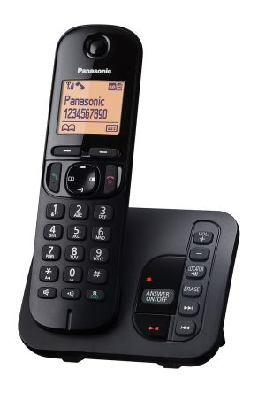 Panasonic KX-TGC220E Telefon Typ G - Britisch 3-polig 50 Schnurlos, Desktop LCD Anzeige, Lautsprecher