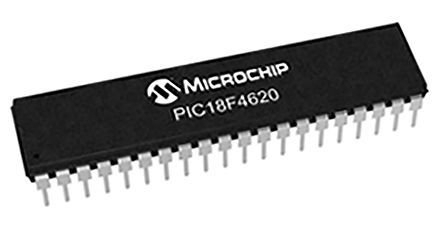 Microchip Mikrocontroller PIC18F PIC 8bit THT 64 KB PDIP 40-Pin 40MHz 3,968 KB RAM USB