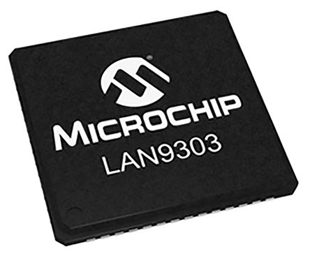 Microchip Ethernet-Schalter IC MII,RMII, Turbo-MII 200Mbit/s 3,3 V, QFN 56-Pin