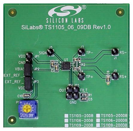 Silicon Labs Carte De Démonstration Amplificateur Détecteur De Courant Pour TS1105-200