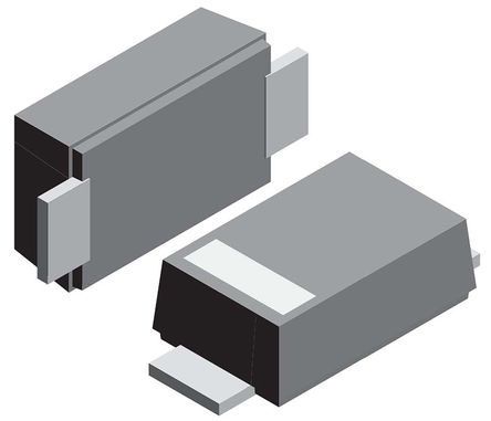 Vishay SMD Diode, 600V / 1.5A, 2-Pin DO-219AB