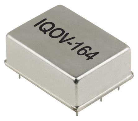 IQD Oscilador De Cristal, 10 MHz, ±1ppb Onda Sinusoidal 15pF DIP, 36 X 27 Mm, 5 Pines, 36.2 X 27.2 X 13mm