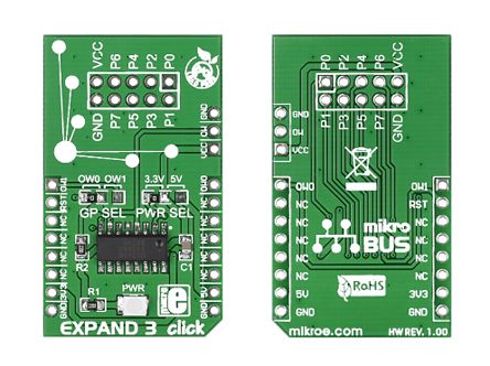 MikroElektronika Entwicklungstool Kommunikation Und Drahtlos Kommunikationsplatine Für E/A-Erweiterung