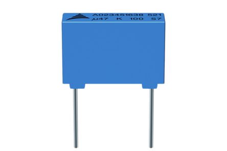 EPCOS Condensador De Película, 100nF, ±10%, 250V Dc, Montaje En Orificio Pasante
