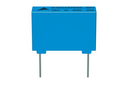 EPCOS Condensador De Película, 2.2nF, ±5%, 630V Dc, Montaje En Orificio Pasante