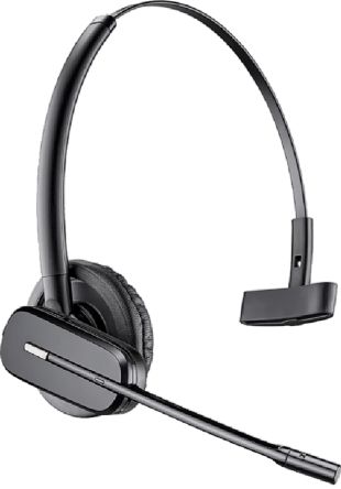 Plantronics CS500 On-Ear-Headset DECT Schwarz Wireless