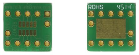 Roth Elektronik Placa Complementaria RE907, Dos Lados FR4 12.5 X 12.5 X 1.5mm