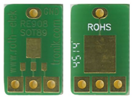 Roth Elektronik RE908, Double Sided Extender Board Adapter With Adaption Circuit Board 13.02 X 8.25 X 1.5mm