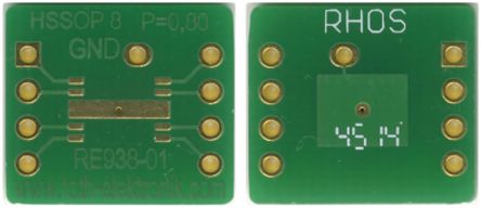 Roth Elektronik Adapter Mit Adaptionsplatine Epoxidfaserverstärktes Glas 35μm 2-seitig 15.88 X 13.97 X 1.5mm