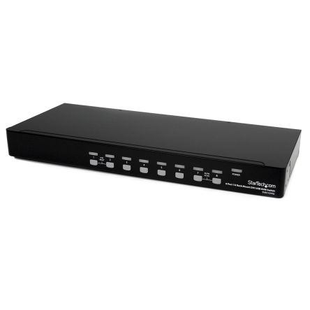 StarTech.com Startech KVM-Switch 8-Port 1 Videoausgänge DVI 1 Displays USB Kein Audio 438 X 180 X 44mm