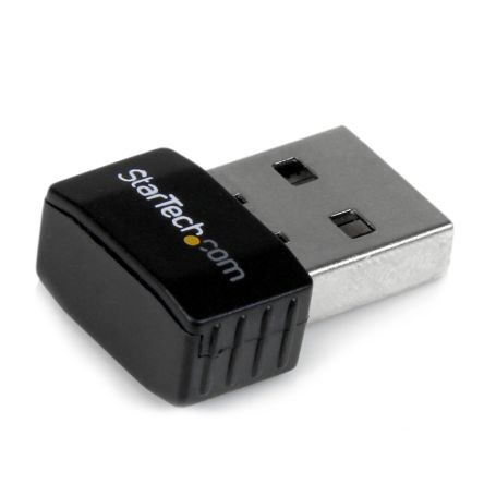 StarTech.com Startech WLAN-Adapter USB 2.0 WiFi 2.4GHz N300 802.11b, 802.11g, 802.11n, 300Mbit/s