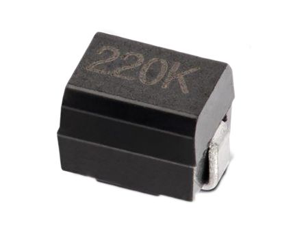 Wurth Elektronik Wurth, WE-GFH, 4532 Unshielded Wire-wound SMD Inductor With A Powdered Iron Core, 22 μH ±10% Moulded 650mA Idc Q:35