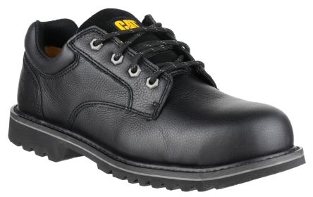 mens black work shoes uk