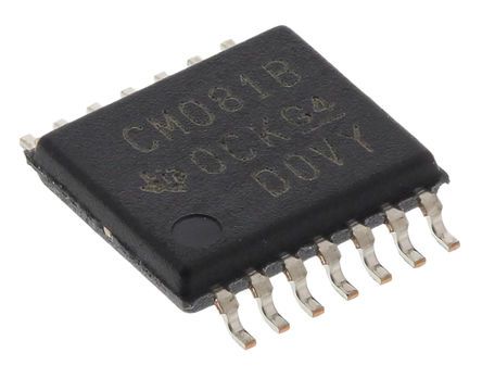 Texas Instruments Batterie Ladezustandsanzeige IC SMD / ≤16mA, TSSOP 14-Pin, 2,7 Bis 4,5 V.