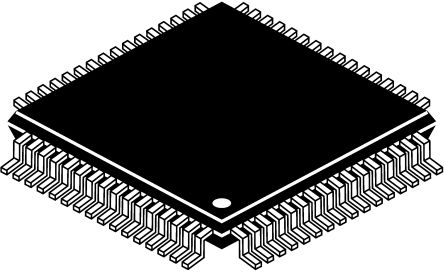 Renesas Electronics Microcontrollore, 78K0R, LFQFP, UPD78, 64 Pin, Montaggio Superficiale, 16bit, 20MHz